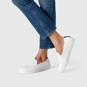 🌿 Rothy’s Bright White Sneakers Size 6